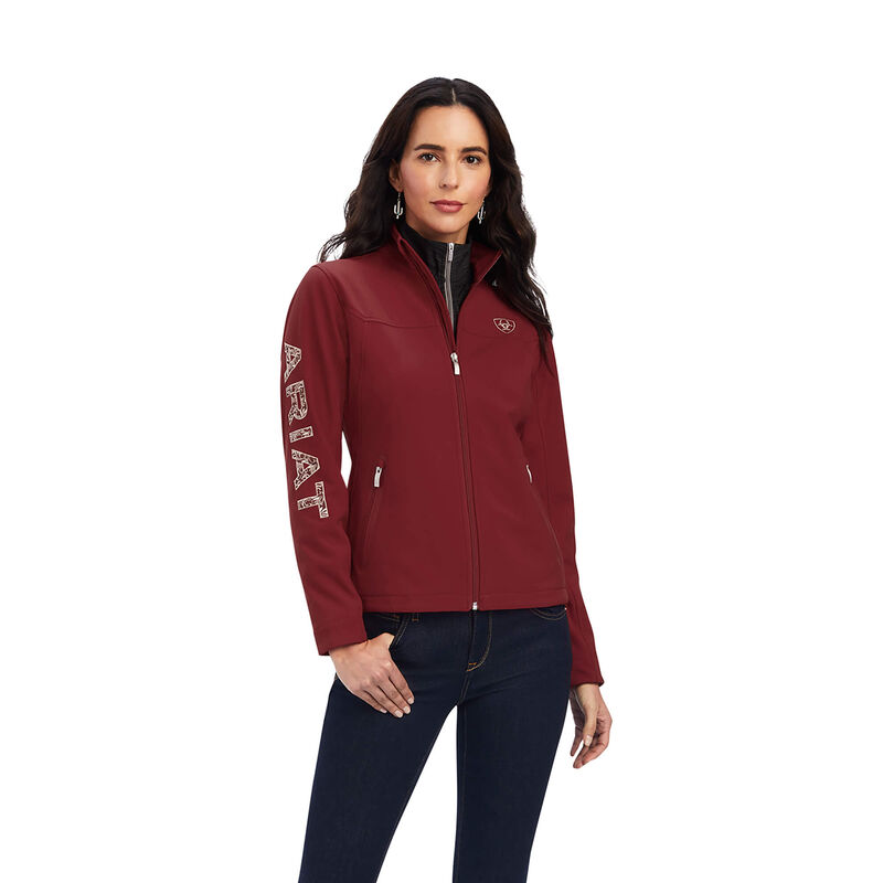 Ariat Jacke Damen - Aparejo Team Softshell DunkelRot ( KHDGA-7640 )